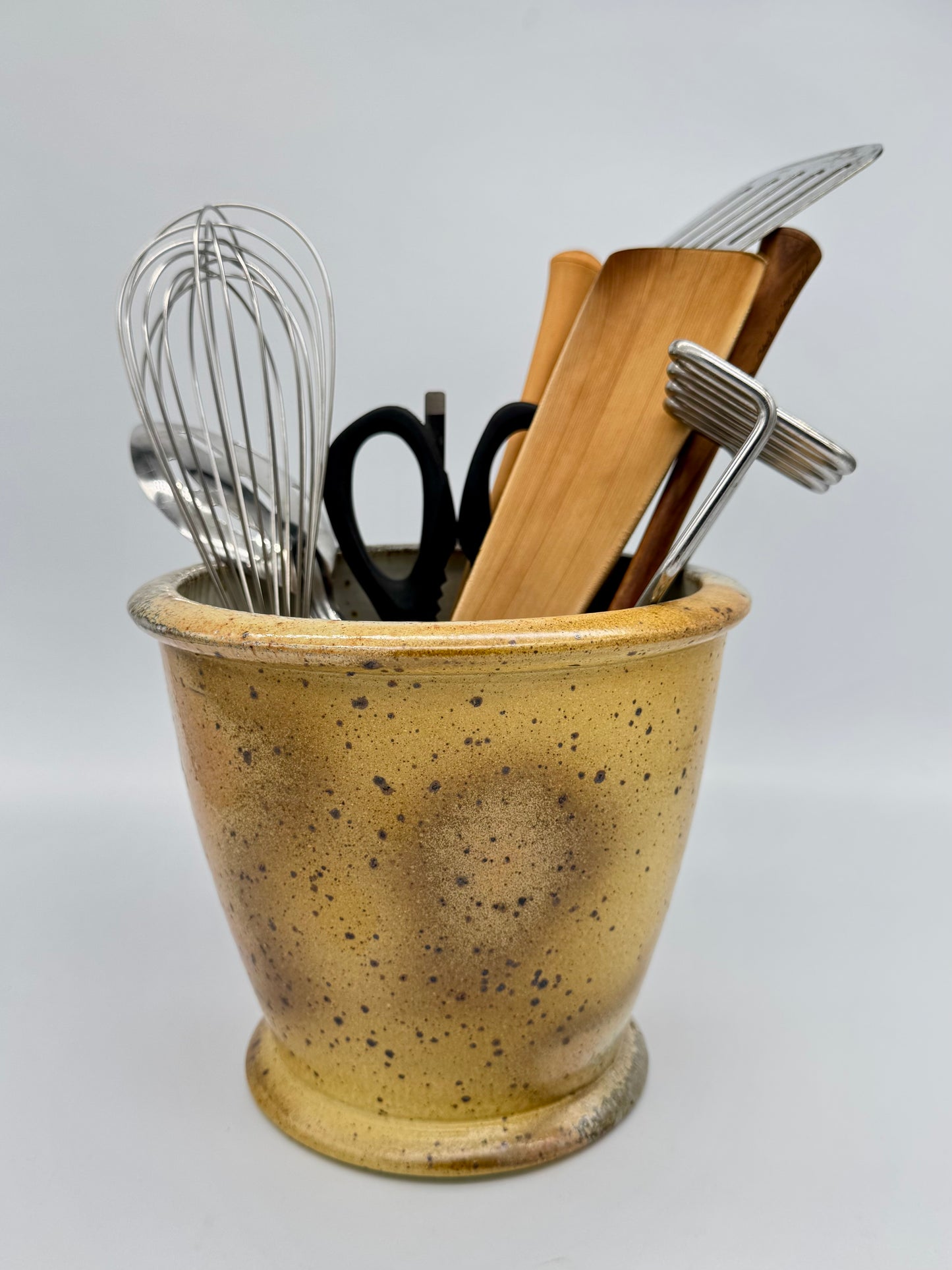 Utensil Holder Titanium Yellow