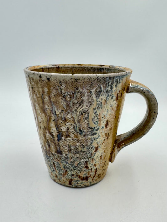 Mug Titanium Yellow- Textured