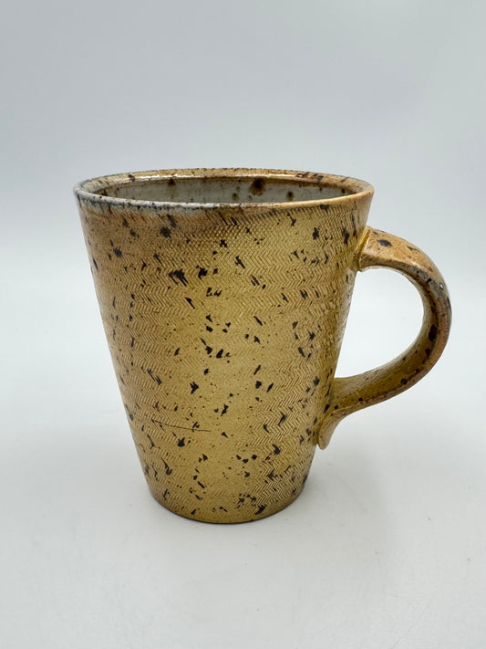 Mug Titanium Yellow- Textured